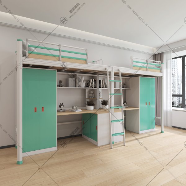 菲蒙家具免费提供大学宿舍公寓床整改解决方案