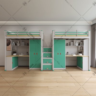 学生宿舍步梯公寓床