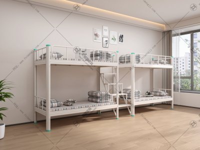 上下铺双层铁床