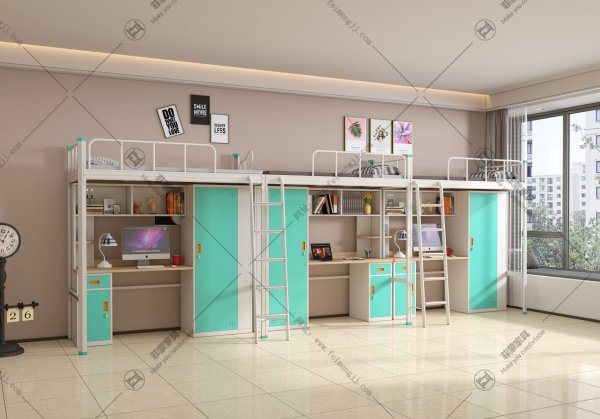 菲蒙家具学生公寓组合床节省空间