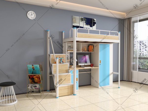 开口型材大学生宿舍铁床